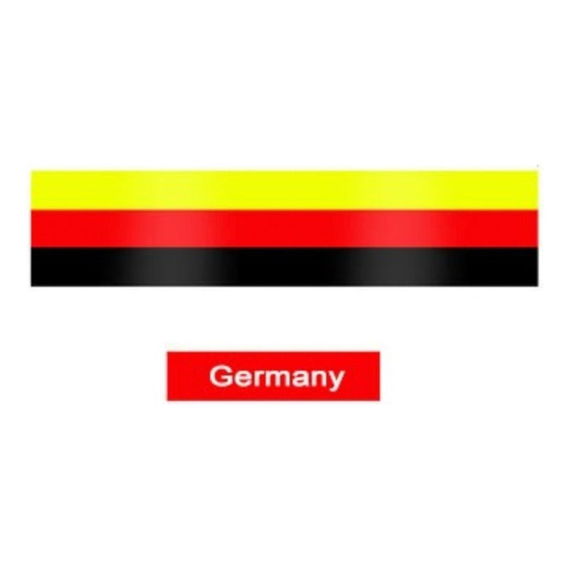 Sticker Calcomania Vinil Alemania Jetta Bora Polo 15cm X 24m