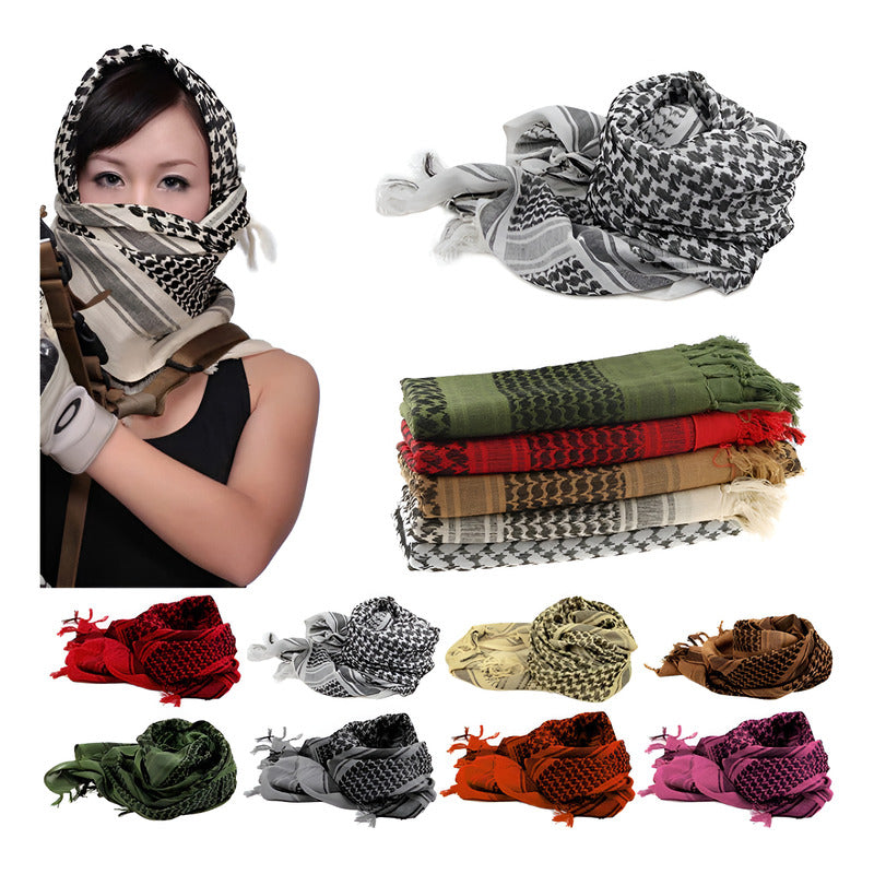 Palestina Balaclava Tactico Militar Policia Poliester 5pz Color Multicolor Geométrico