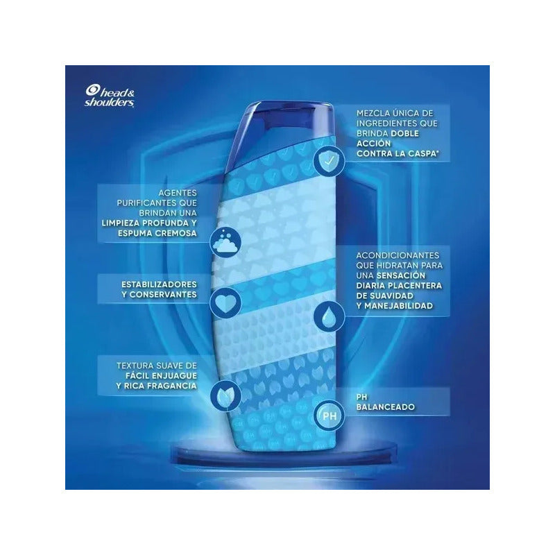 Shampoo Head & Shoulders Base Limpieza Protectora 1.19 L