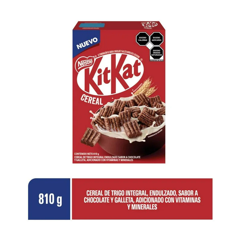 Cereal Nestlé Kitkat Caja 810g Sabor Chocolate Y Galleta