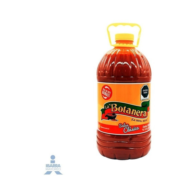 Salsa Picante La Botanera Clasica La Mera Mera 3.9 L