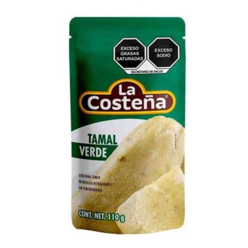 Tamal Verde La Costeña Para Calentar Bolsa Sobre 110 Gr