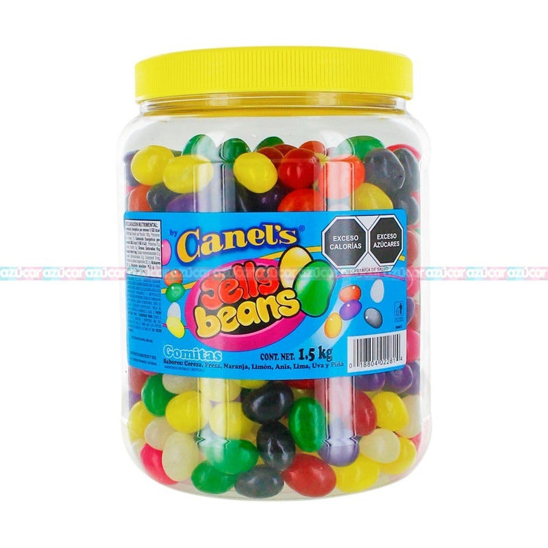 Gomitas Canels Jelly Beans Sabor Fresa Naranja Piña 1.5 Kg - Eurotruck Mexico
