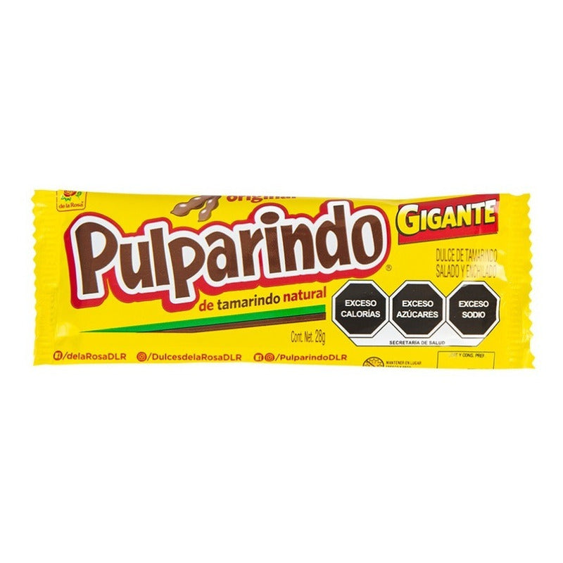 Pulparindo 16 Pzas Gigante De La Rosa Fiesta Dulces
