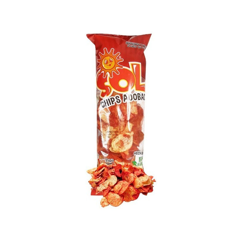 Botana Sol Tubi Papa Adobada 100 Gr