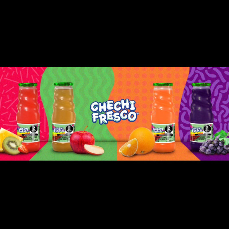 Chechi Fresco Jugo Tipo Paupau Frutsi 24pz Sabores Surtidos