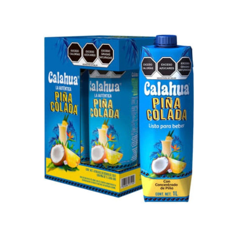 Bebida De Piña Colada Calahua 1l