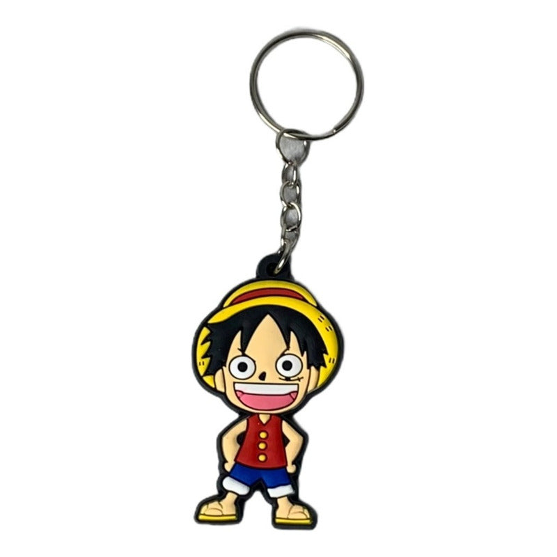 Llavero Goma Monkey Luffy Roronoa Zoro Nami Colgante