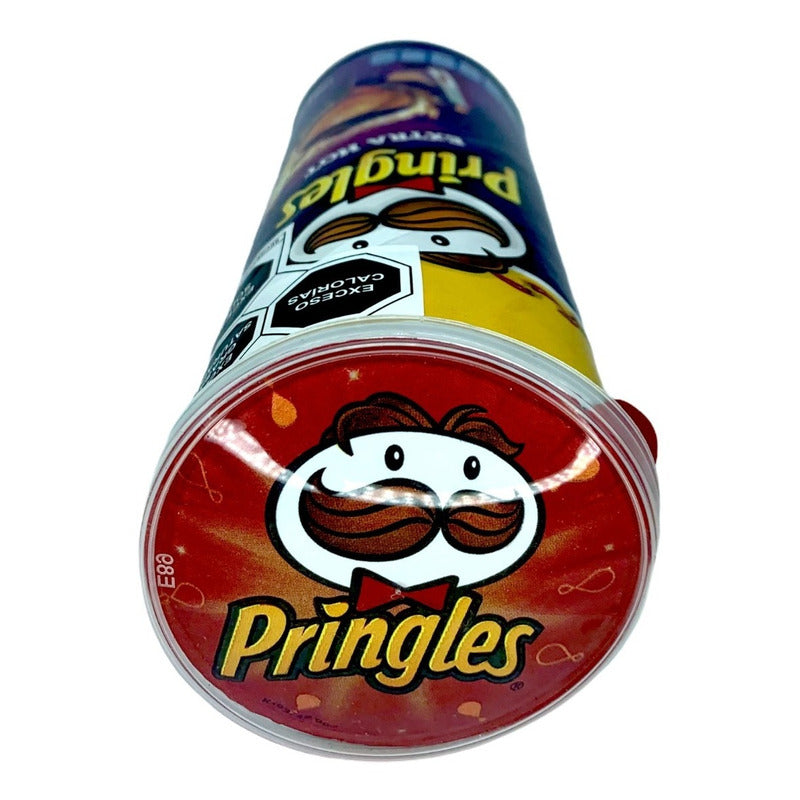 Papas Pringles Sabor Extra Hot Picoso 124 Gr Botana Crujient