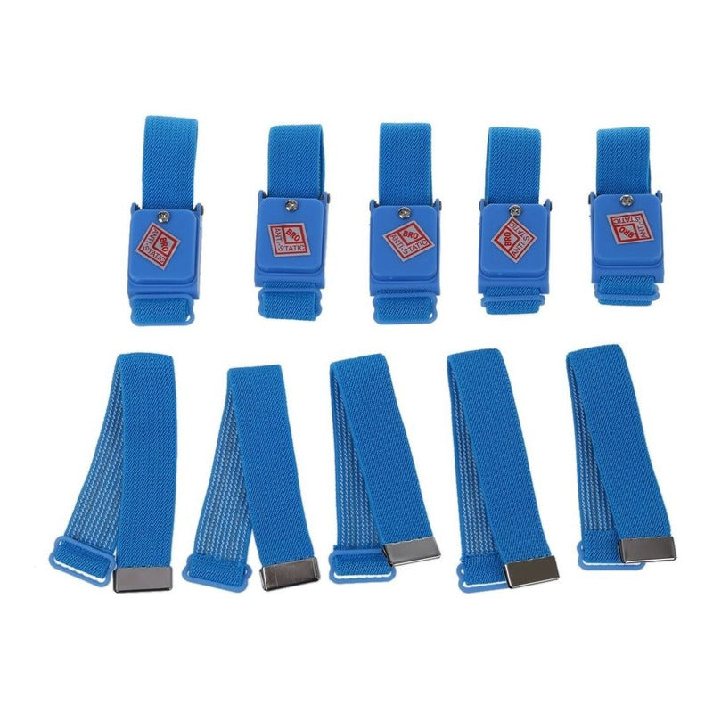 5 Pulsera Antiestatica Evita Descarga Electronica Reparacion