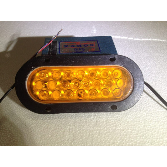 6 Ovalado Plafon Led Eurotruck Mexico Camion Normal