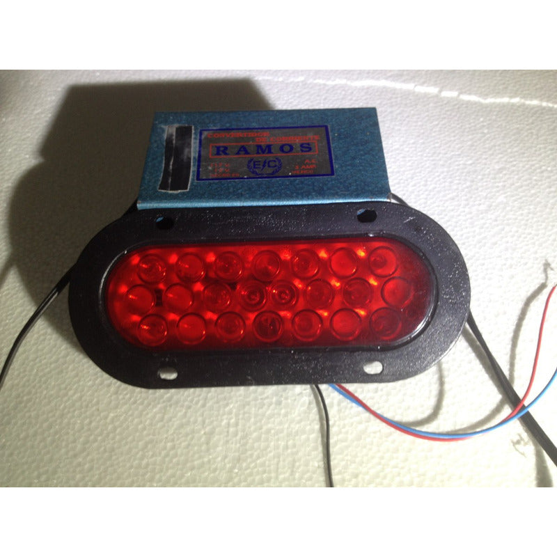 4 Ovalado Plafon Led Eurotruck Mexico Camion Estrobo