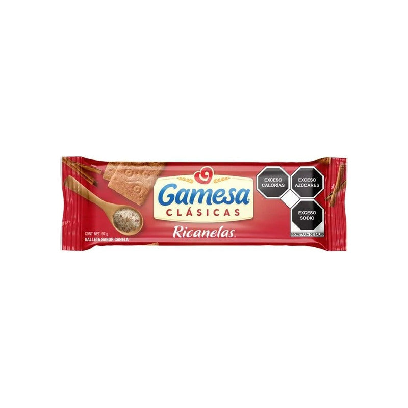 Ricanelas Clásicas, Gamesa Galletas 97 Gr.