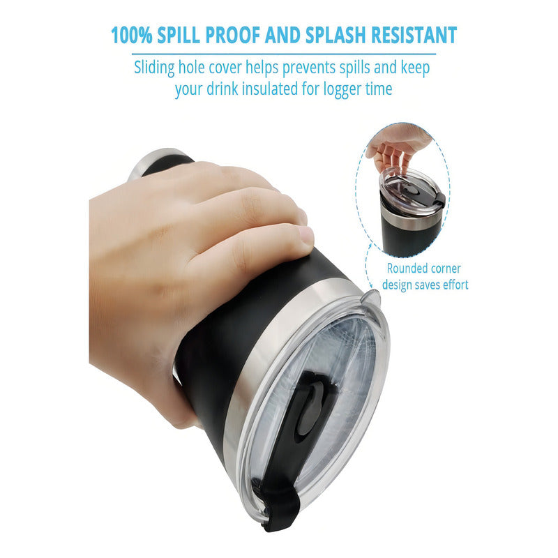 Vaso Termo De Acero Inoxidable 20 Oz Color Azul Vaso Termo 20 Oz