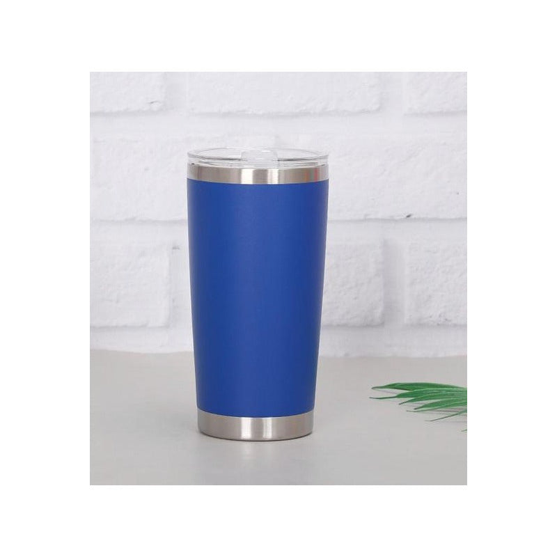 Vaso Termo De Acero Inoxidable 20 Oz Color Azul Vaso Termo 20 Oz