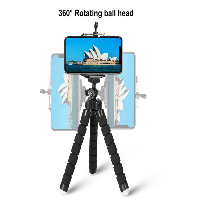 Soporte Tripie Flexi Porta Celular Camara Aluminio Ajustable