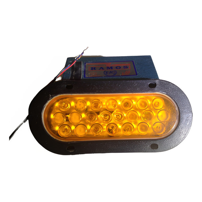 4 Ovalado Plafon Led Eurotruck Mexico Camion Estrobo