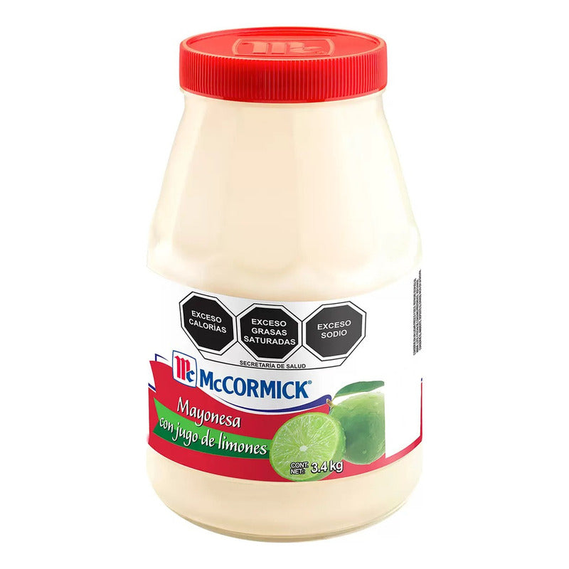 Mayonesa Mccormick Con Jugo De Limones 3.4 Kilos La Más Grande - Eurotruck Mexico