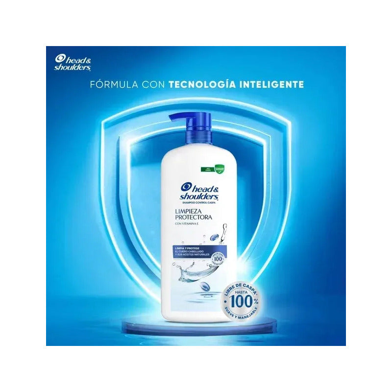 Shampoo Head & Shoulders Base Limpieza Protectora 1.19 L