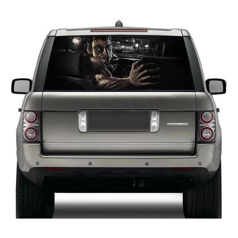 Sticker Calcomania Medallon Aparece Con Luces Altas Parabrisas Jetta Audi Vw Bmw Otros Autos Universal Personaje 19