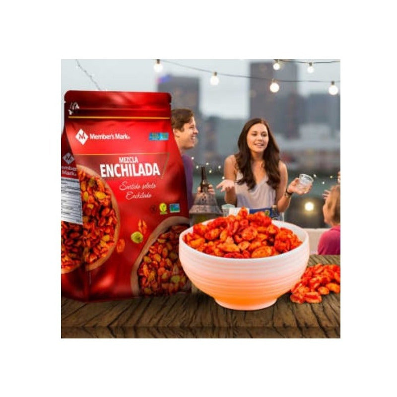 Mezcla Enchilada Members Mark De Cacahuates Y Semillas 850g