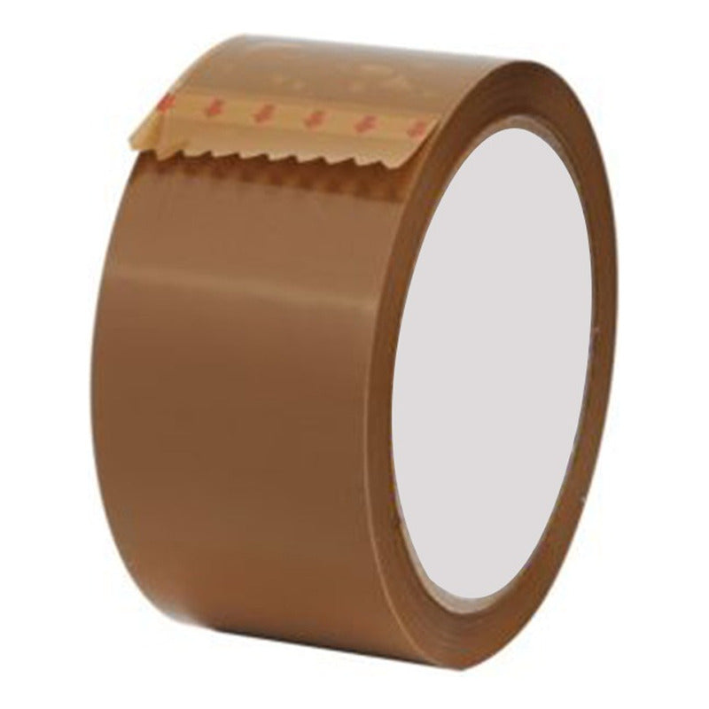 Cinta Adhesiva De Empaque 48mm X 150 M Transparente 10 Pz