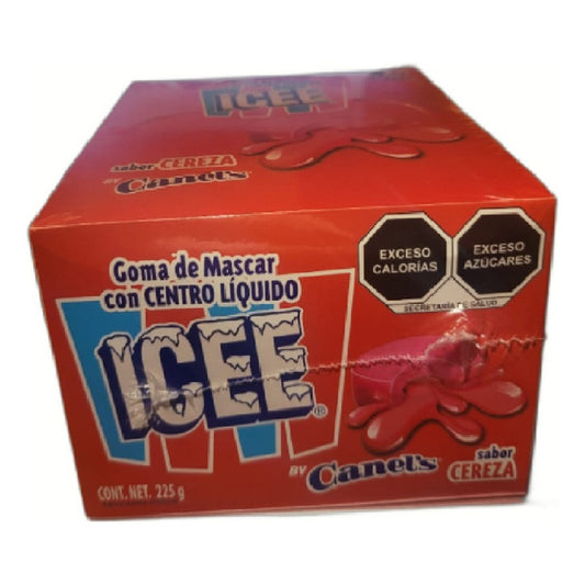 Canels Icee Chicle Cereza 225g 45 u - Eurotruck Mexico