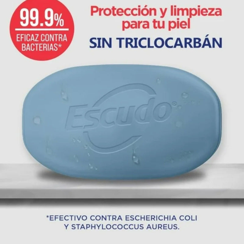Jabón En Barra Escudo Antibacterial 135 g
