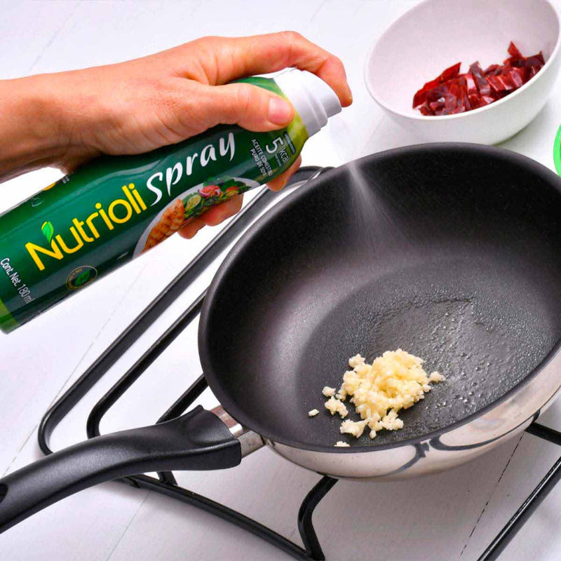 Aceite Puro De Soya Vegetal En Spray Sin Tacc 180 Ml Nutrioli