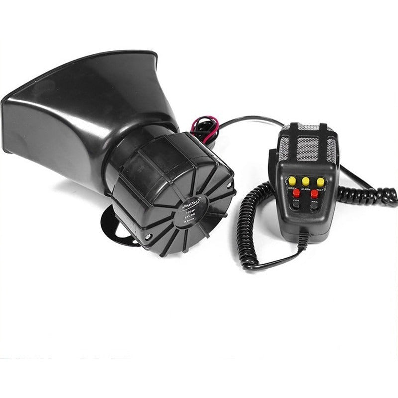 Alarma Coche Sirena Electronica Adve Policia 7 Tonos Bocina