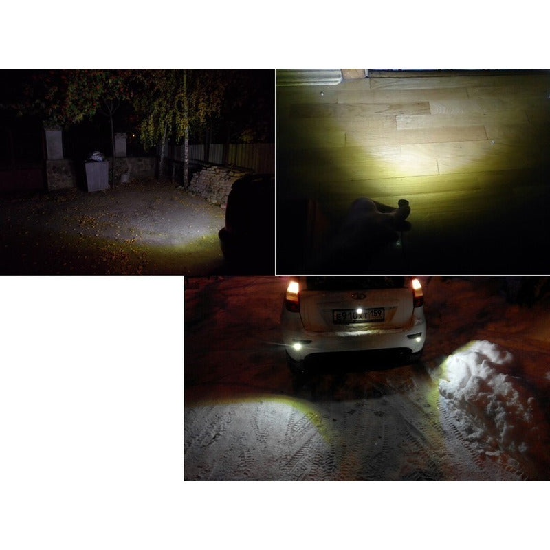 50 Ojos De Aguila Led Jetta Audi Faro Doble Color 12 Led