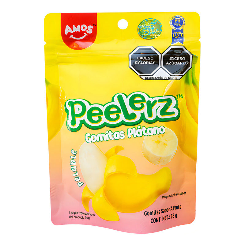 Gomitas De Platano Pelable Peelerz Amos 65g - Eurotruck Mexico
