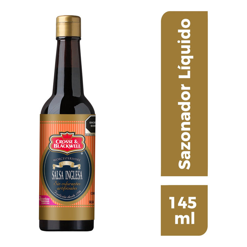 Salsa Inglesa Crosse & Blackwell 1 Botella De 145ml - Eurotruck Mexico