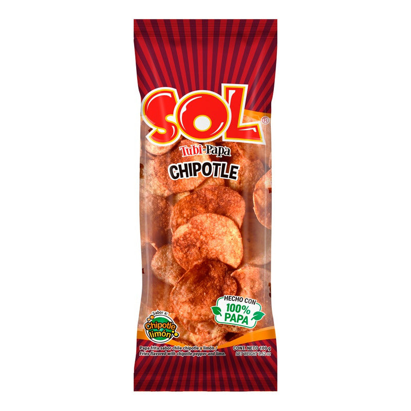 Sol Tubi Papa Chipotle 100 Gr - Eurotruck Mexico