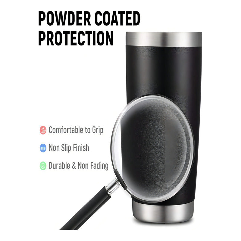 Vaso Termo De Acero Inoxidable 20 Oz Color Azul Vaso Termo 20 Oz