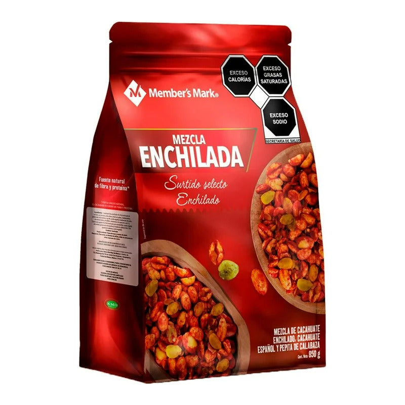 Mezcla Enchilada Member's Mark De Cacahuates Y Semillas 850g