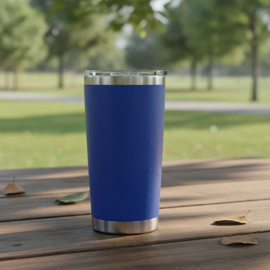 Vaso Termo De Acero Inoxidable 20 Oz Color Azul Vaso Termo 20 Oz