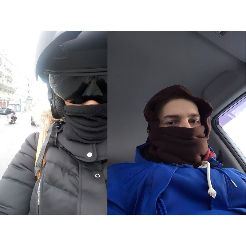 30 Mascara Termica Balaclava Frio Bufanda Moto Gorro Color Multicolor