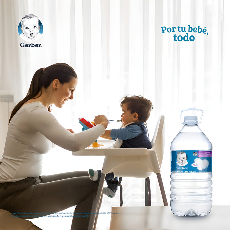 Agua Natural Gerber Botella 4 L