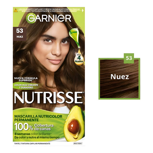 Tinte Garnier Nutrisse Tono 53 Nuez