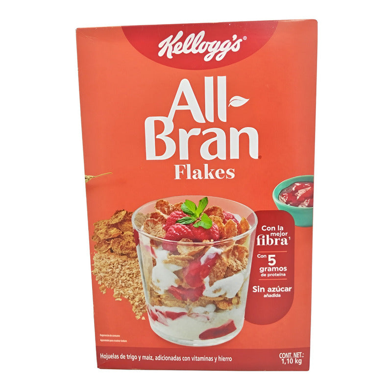 Cereal All Bran Flakes 1.1 Kg Ayuda A Tu Bienestar Digestivo - Eurotruck Mexico