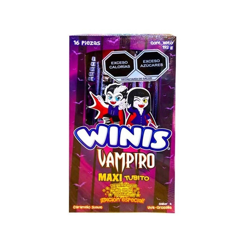 Winis Maxi Tubito Varita Vampiro 16 Piezas