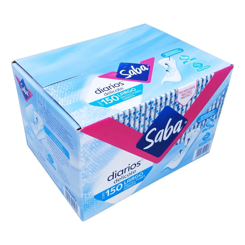 Protectores Diarios Delicate Saba® Largos 150pz