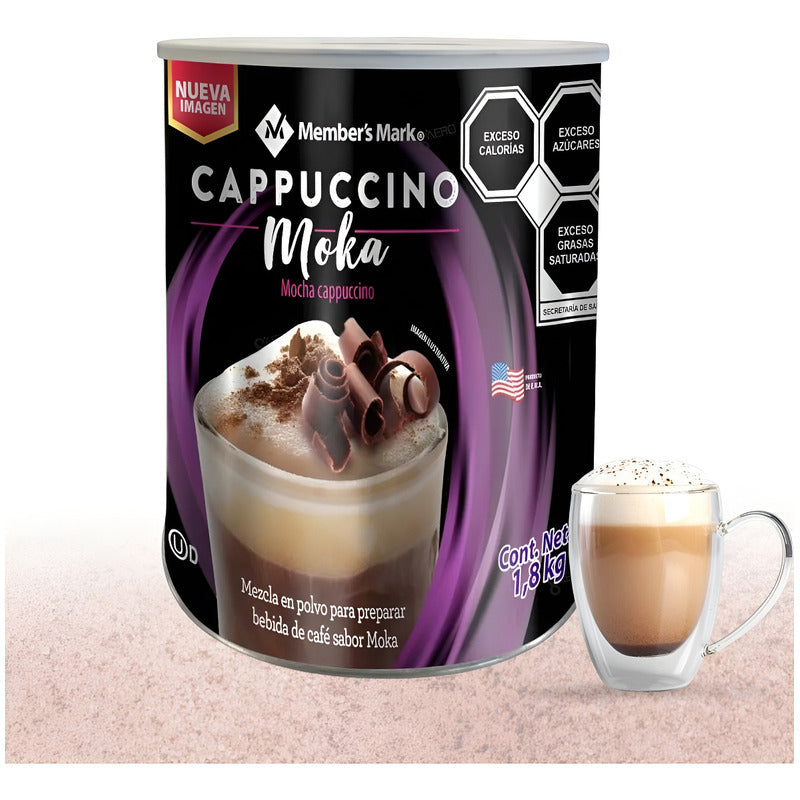 Cafe Capuccino Moka Members Mark 1.8 Kg En Polvo - Eurotruck Mexico