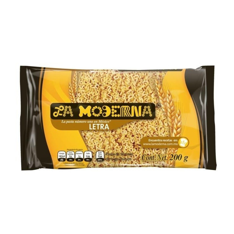 Sopa De Letra La Moderna Pasta De Sémola De Trigo Durum 200g