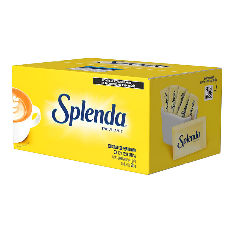 Splenda Sustituto De Azucar 600 Sobres De 1 G.