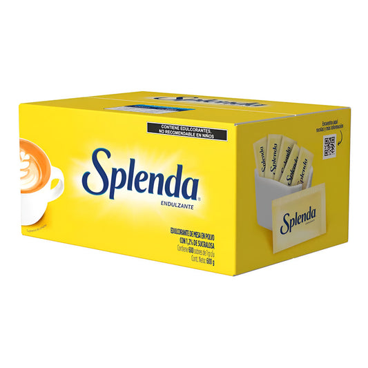 Splenda Sustituto De Azucar 600 Sobres De 1 G.