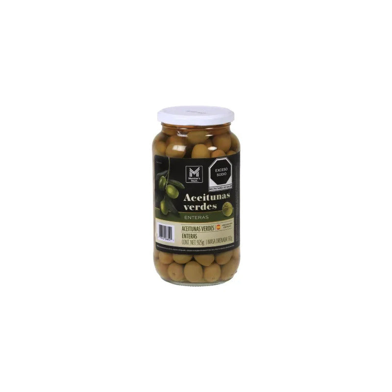 Aceitunas Verdes Members Mark Españolas Enteras 925gr