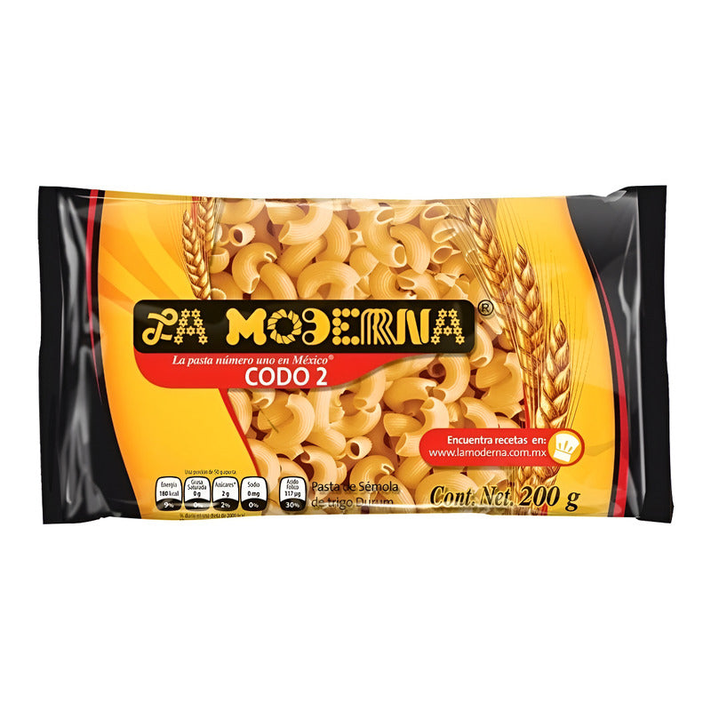 Sopa De Codo No. 2 200 Gr La Moderna