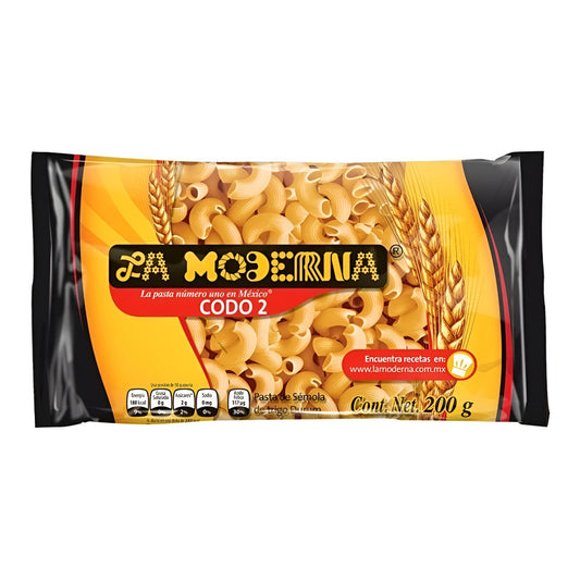 Sopa De Codo No. 2 200 Gr La Moderna